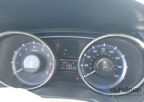 2012 Hyundai Sonata Gls Pzev из США, поврежденный, VIN 5NPEB4ACXCH499543